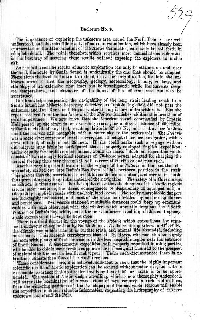 Arctic Blue Books: taylor 1875a, page 7