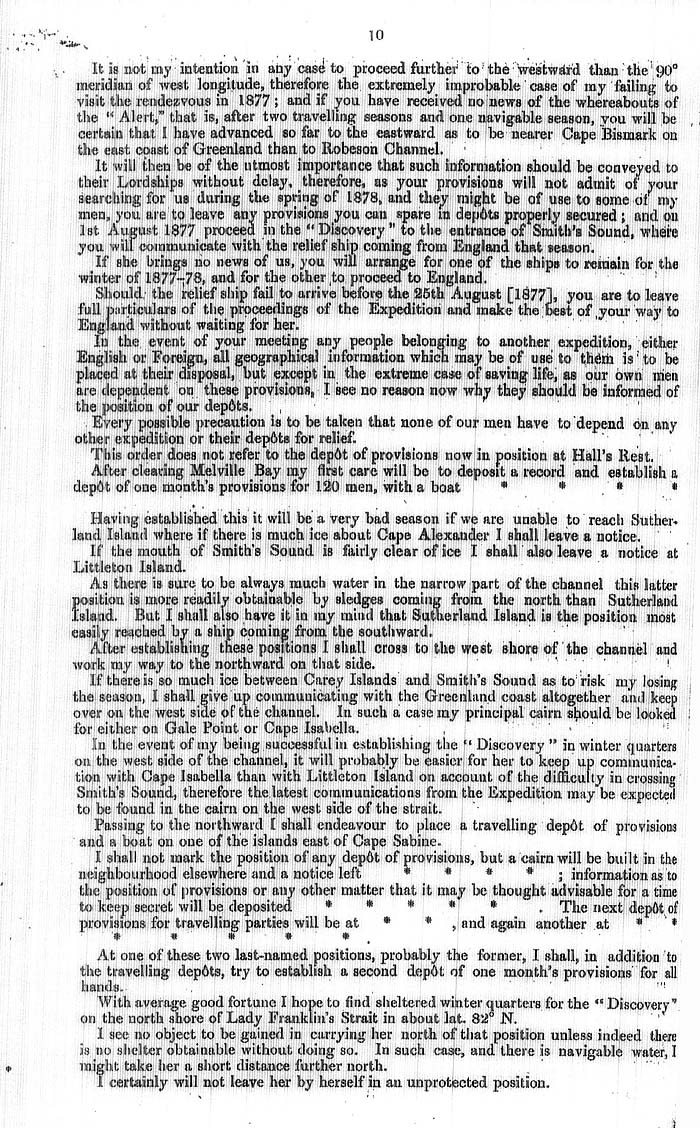 Arctic Blue Books: taylor 1876, page 10