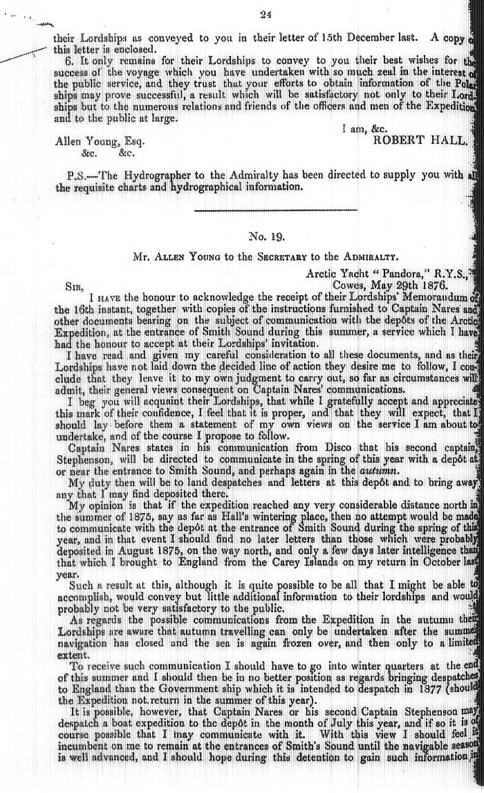 Arctic Blue Books: taylor 1876, page 24