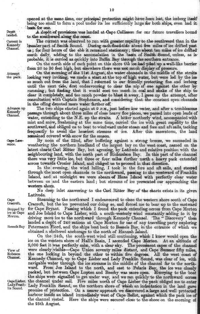 Arctic Blue Books: taylor 1877a, page 10