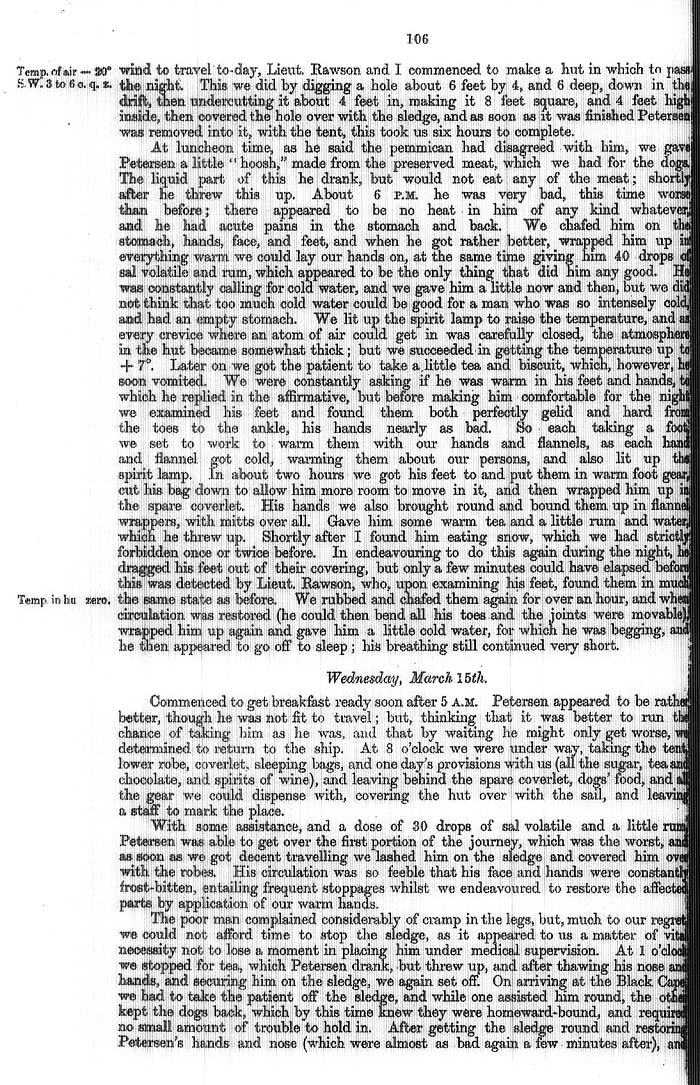 Arctic Blue Books: taylor 1877a, page 106