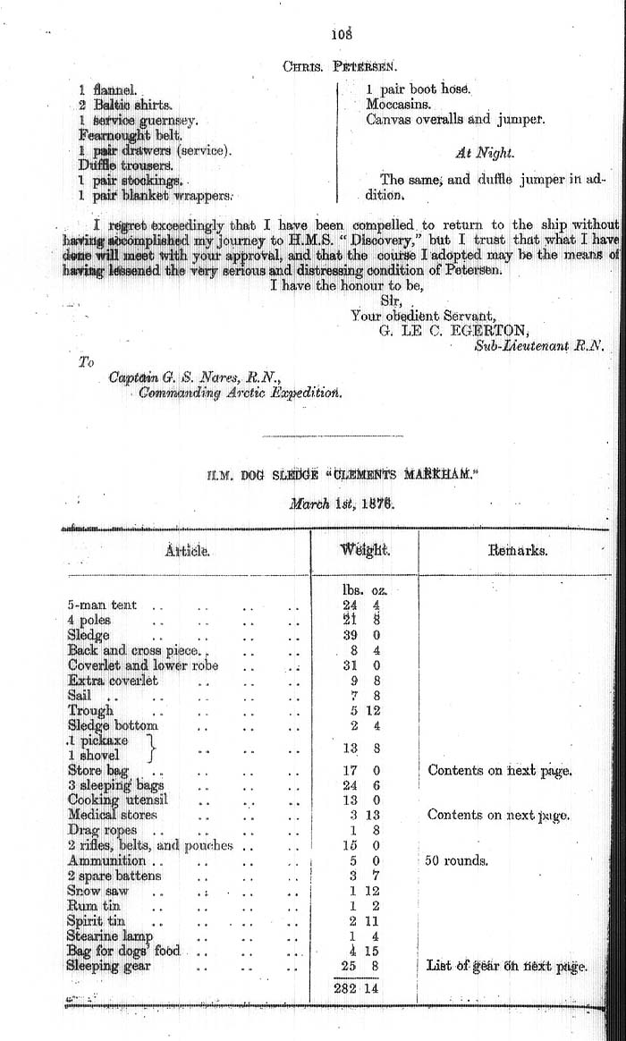Arctic Blue Books: taylor 1877a, page 108