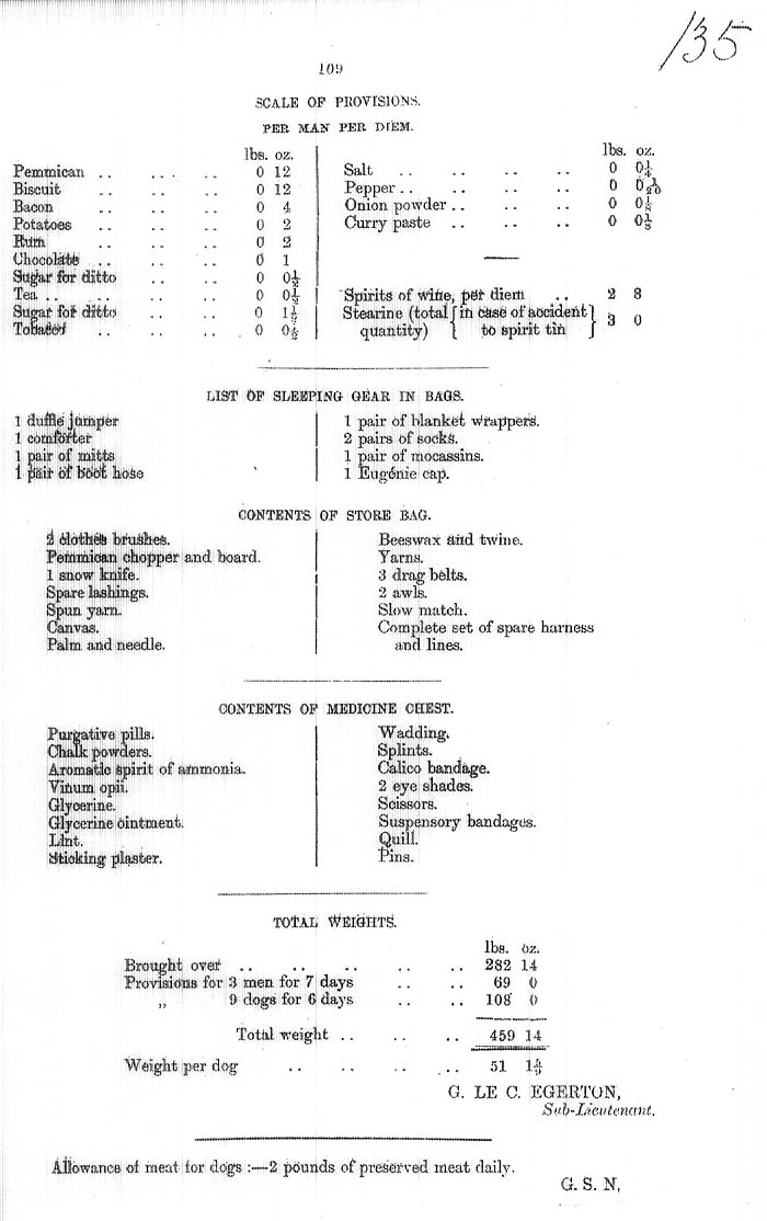 Arctic Blue Books: taylor 1877a, page 109