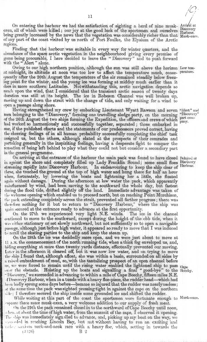 Arctic Blue Books: taylor 1877a, page 11