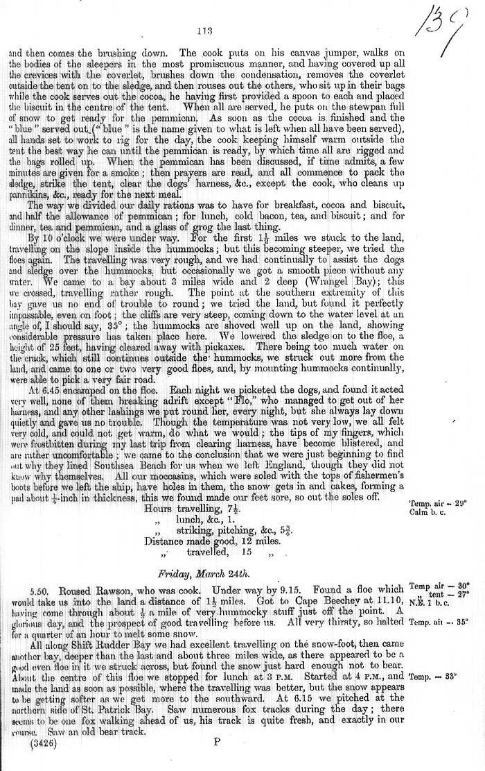 Arctic Blue Books: taylor 1877a, page 113