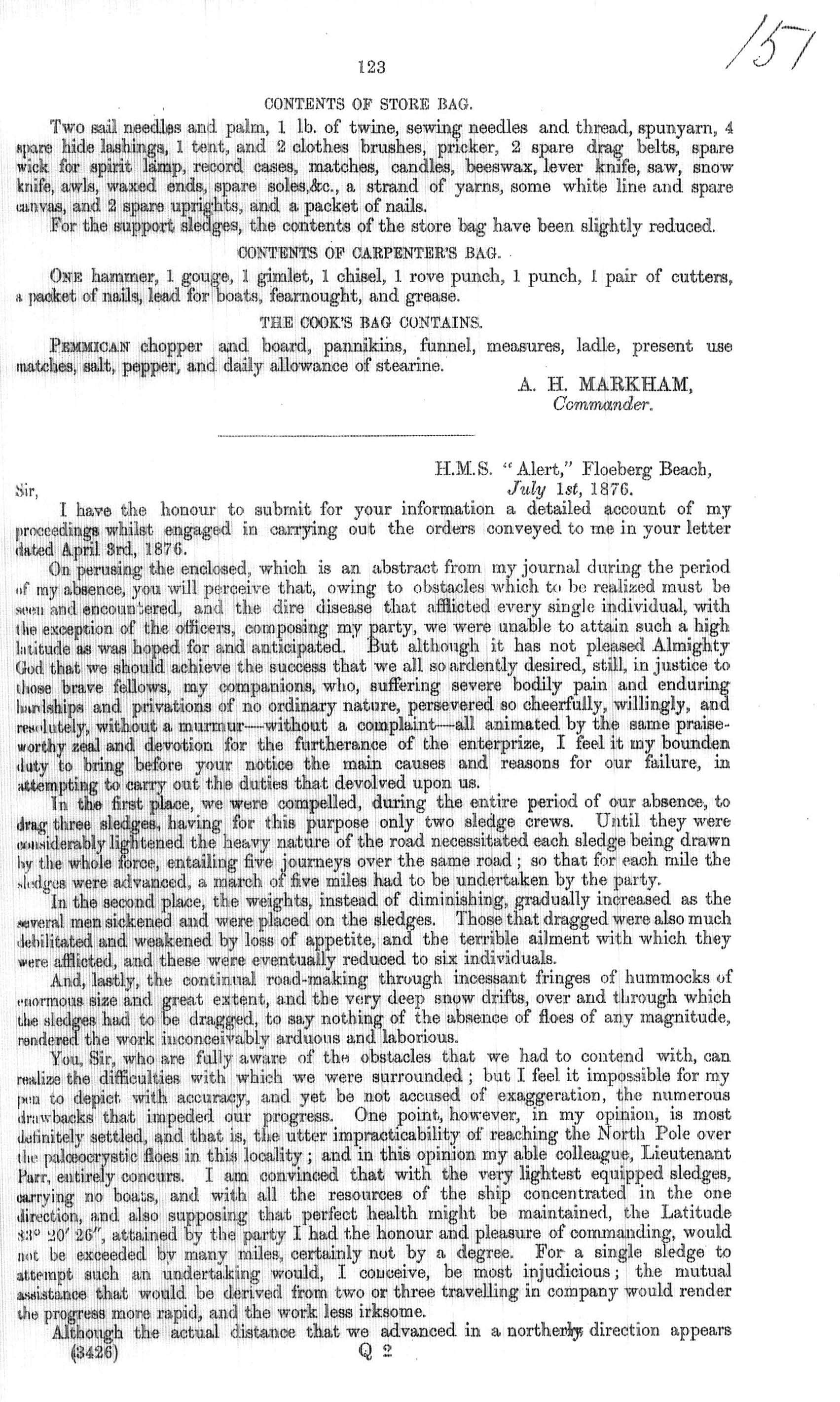 Arctic Blue Books: taylor 1877a, page 123