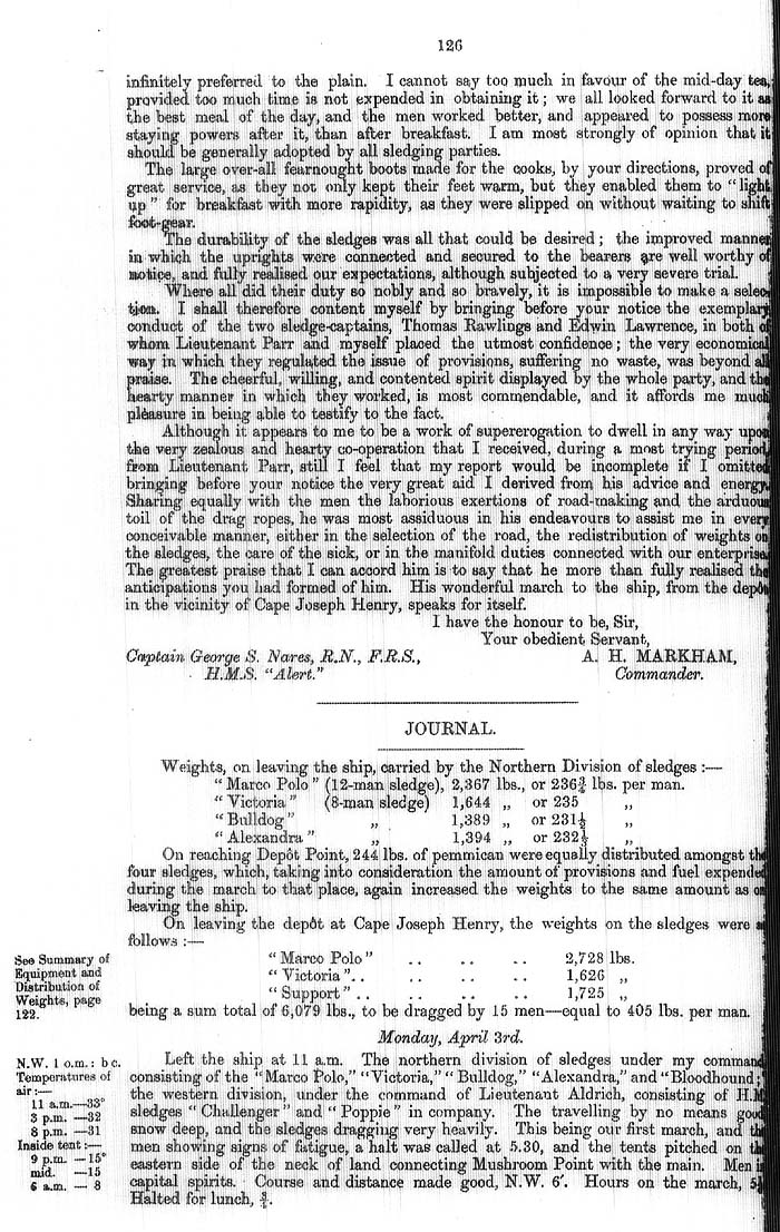 Arctic Blue Books: taylor 1877a, page 126