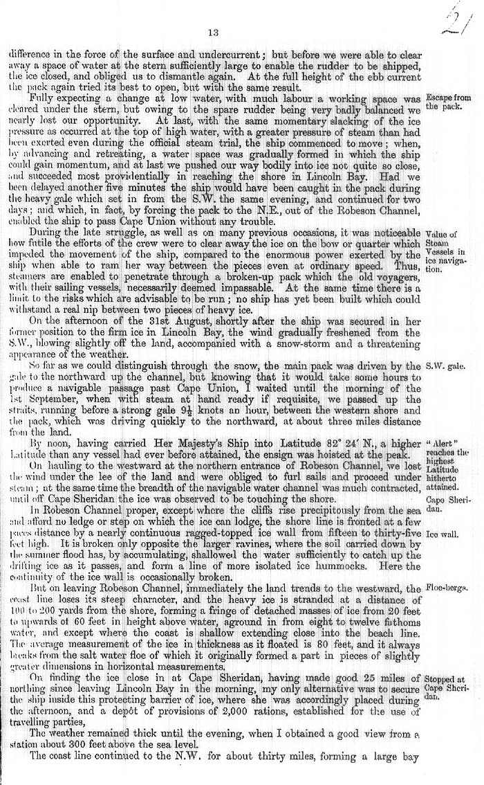 Arctic Blue Books: taylor 1877a, page 13