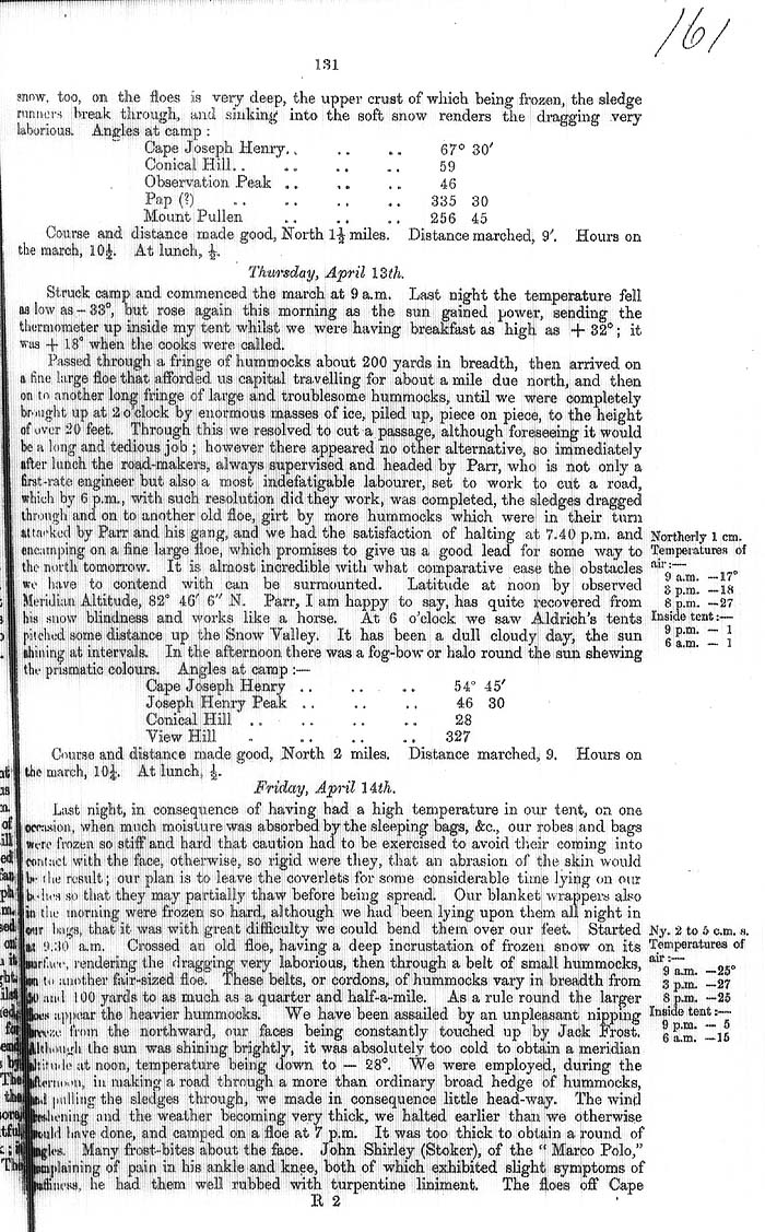 Arctic Blue Books: taylor 1877a, page 131