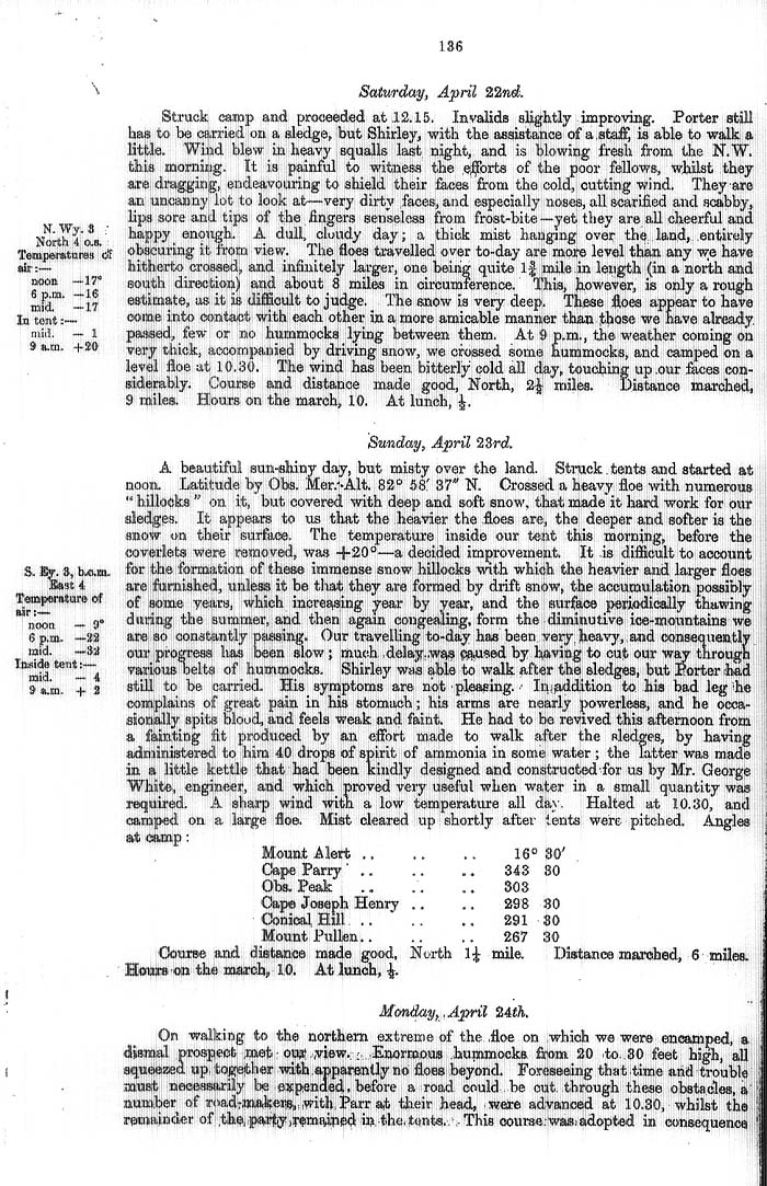 Arctic Blue Books: taylor 1877a, page 136
