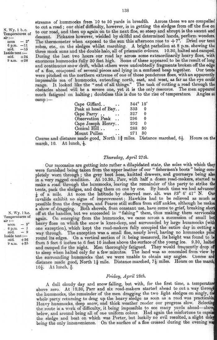 Arctic Blue Books: taylor 1877a, page 138