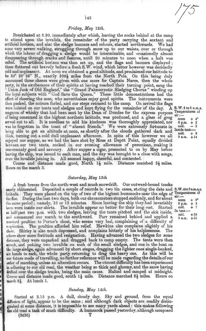 Arctic Blue Books: taylor 1877a, page 145