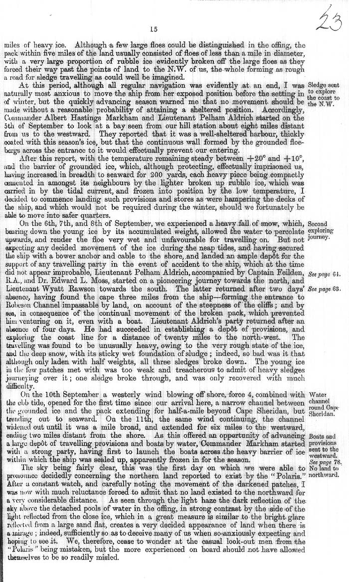 Arctic Blue Books: taylor 1877a, page 15