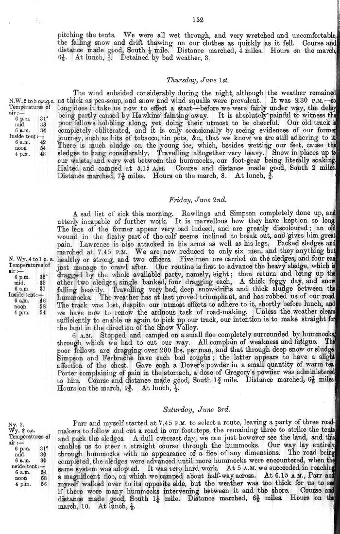 Arctic Blue Books: taylor 1877a, page 152