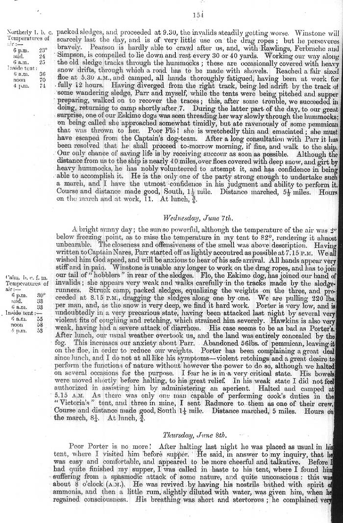 Arctic Blue Books: taylor 1877a, page 154