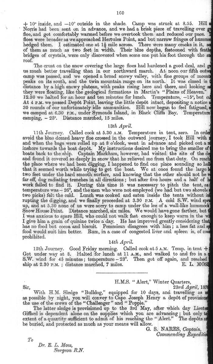 Arctic Blue Books: taylor 1877a, page 160