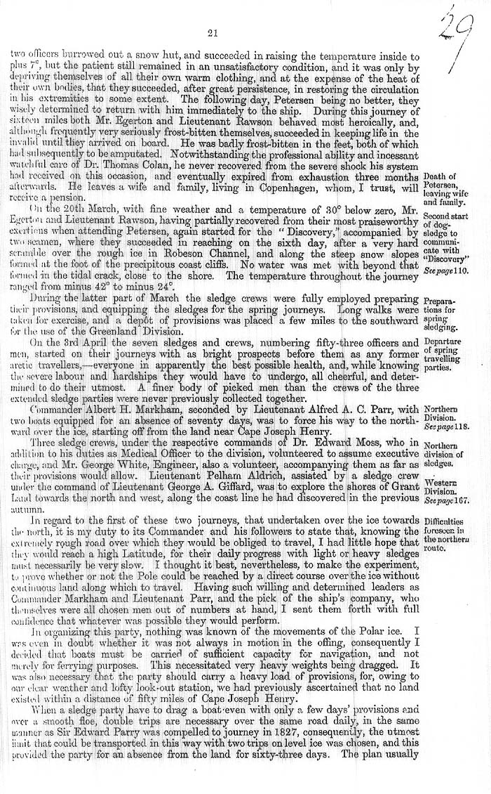Arctic Blue Books: taylor 1877a, page 21