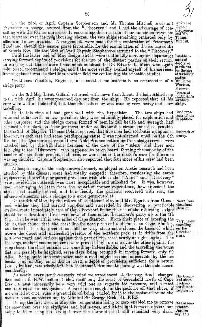 Arctic Blue Books: taylor 1877a, page 23