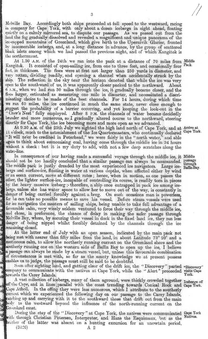 Arctic Blue Books: taylor 1877a, page 3