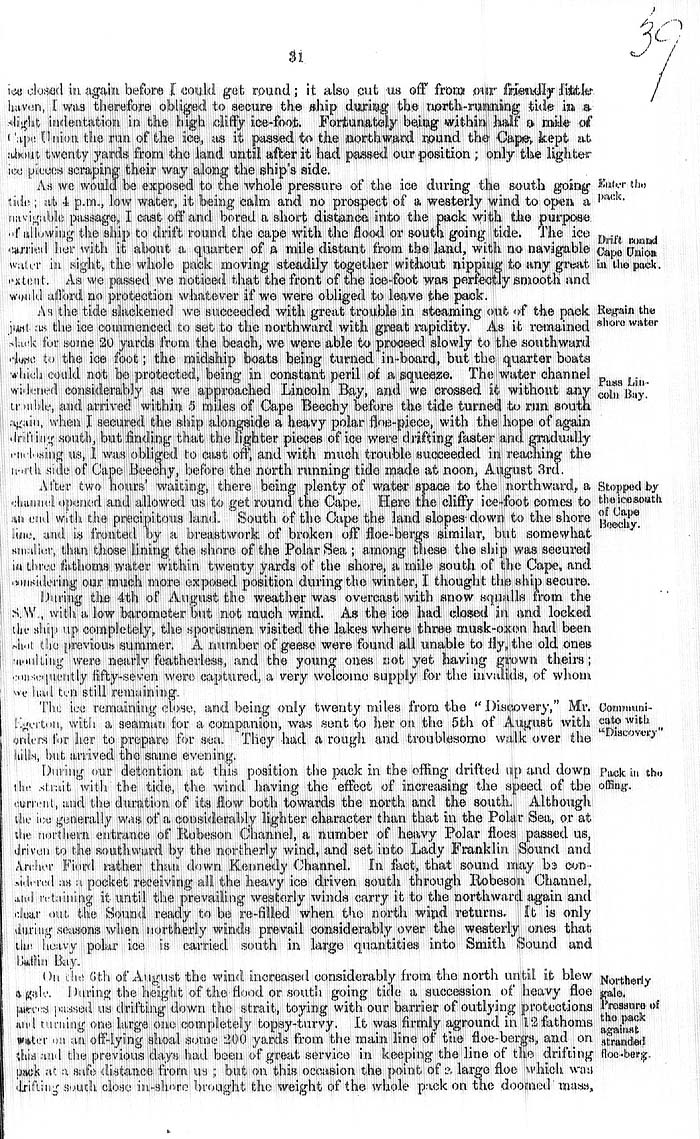 Arctic Blue Books: taylor 1877a, page 31