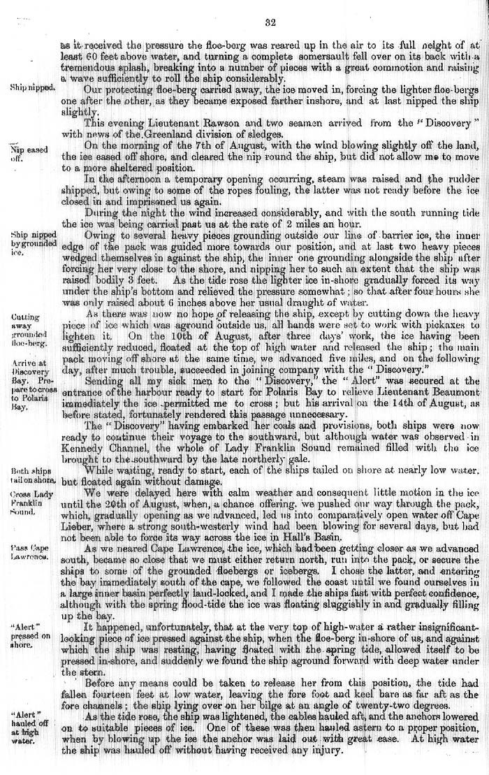 Arctic Blue Books: taylor 1877a, page 32