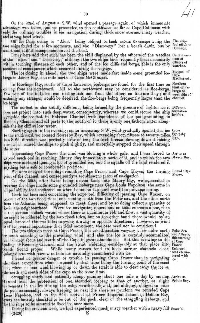 Arctic Blue Books: taylor 1877a, page 33