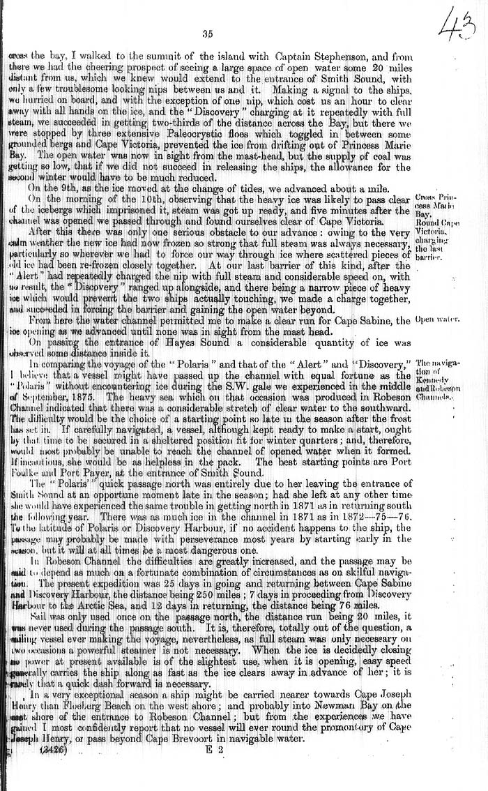 Arctic Blue Books: taylor 1877a, page 35