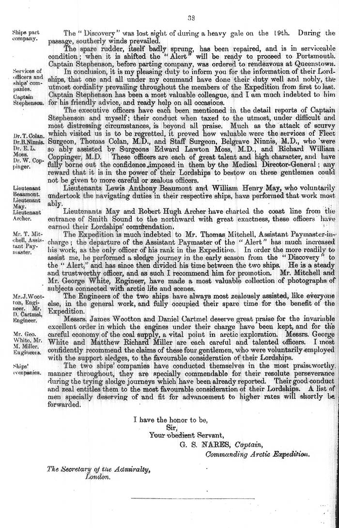 Arctic Blue Books: taylor 1877a, page 38