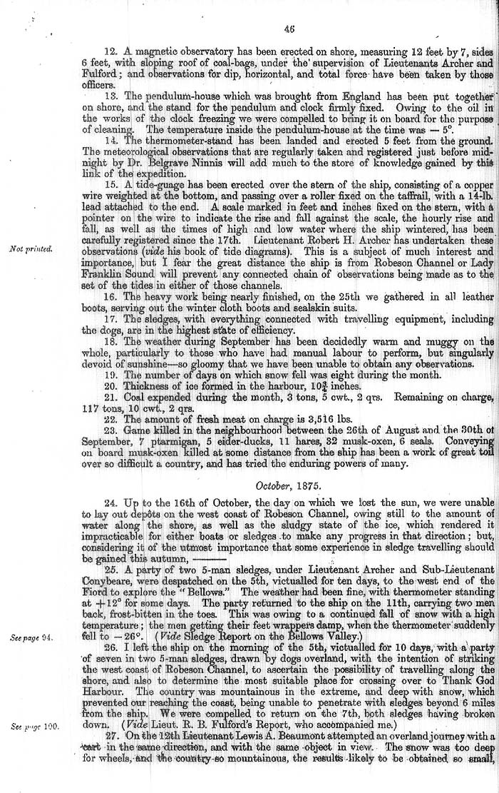 Arctic Blue Books: taylor 1877a, page 46