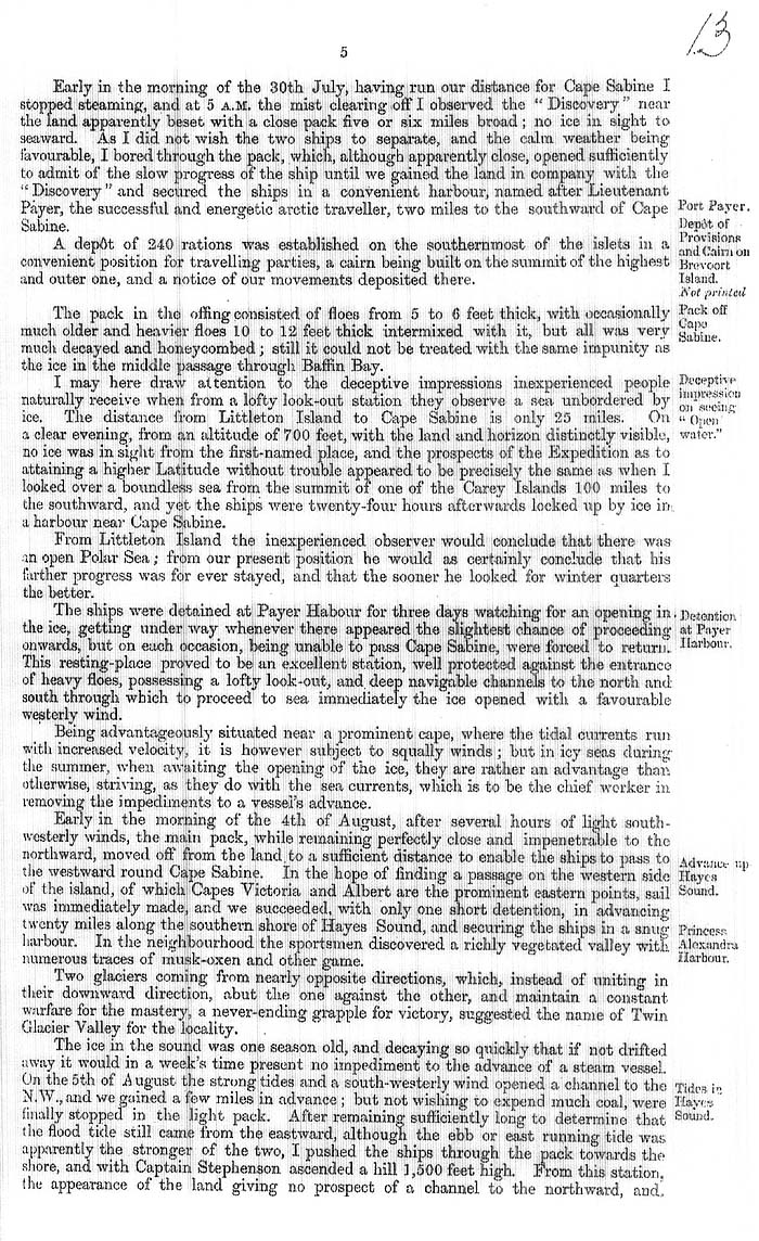 Arctic Blue Books: taylor 1877a, page 5