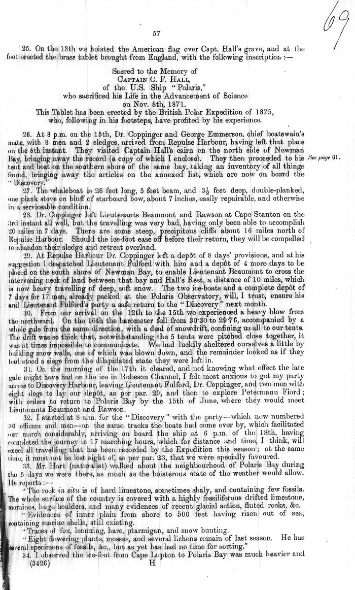Arctic Blue Books: taylor 1877a, page 57