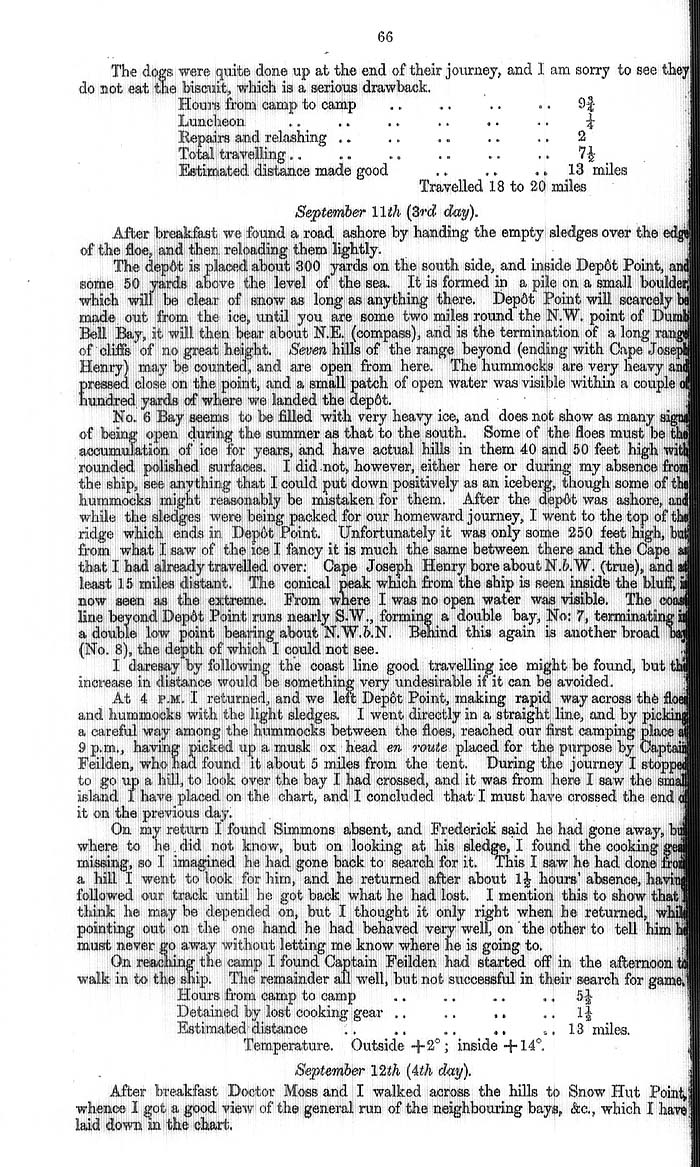 Arctic Blue Books: taylor 1877a, page 66