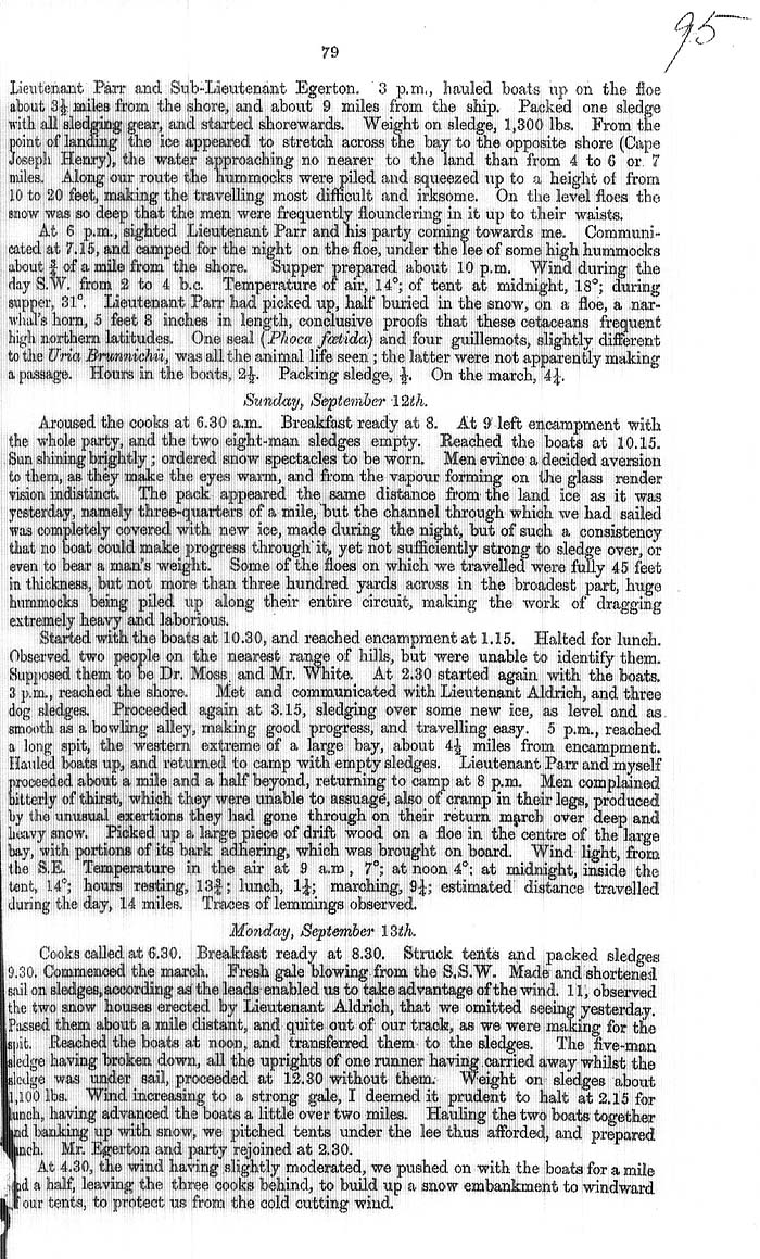 Arctic Blue Books: taylor 1877a, page 79