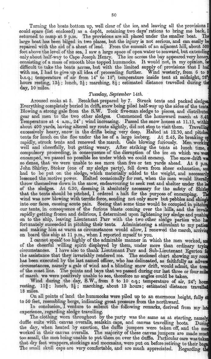 Arctic Blue Books: taylor 1877a, page 80