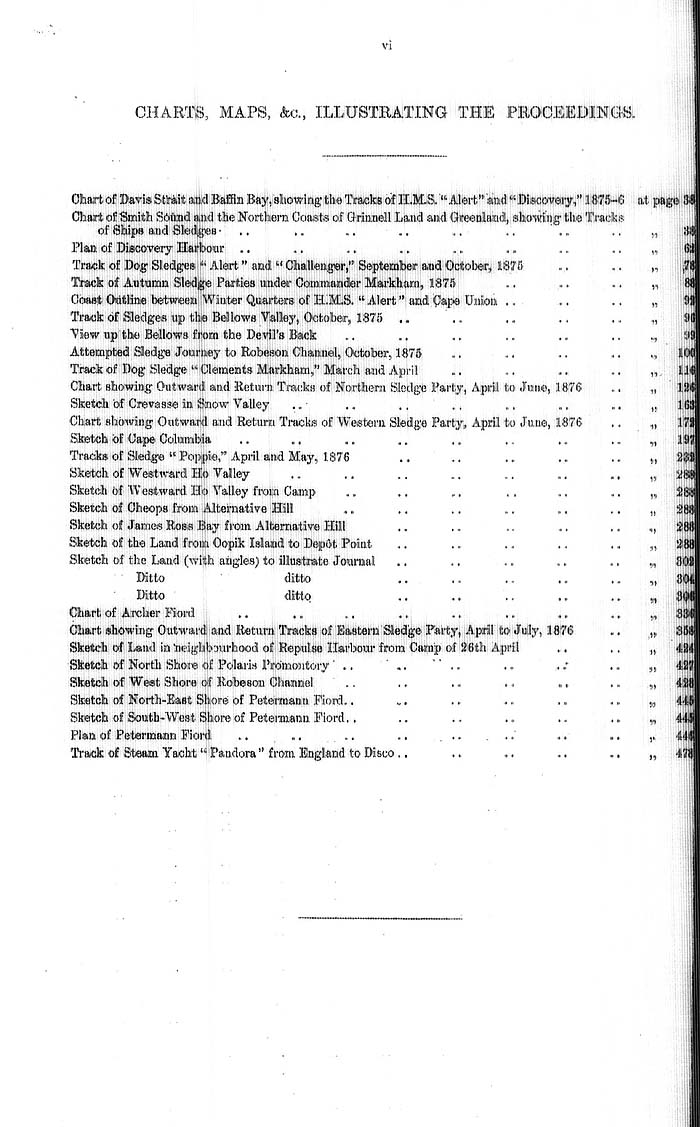 Arctic Blue Books: taylor 1877a, page vi