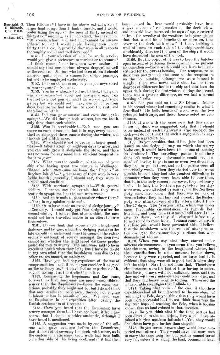 Arctic Blue Books: taylor 1877b, page 106