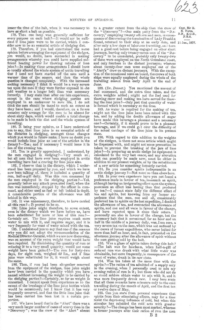 Arctic Blue Books: taylor 1877b, page 11
