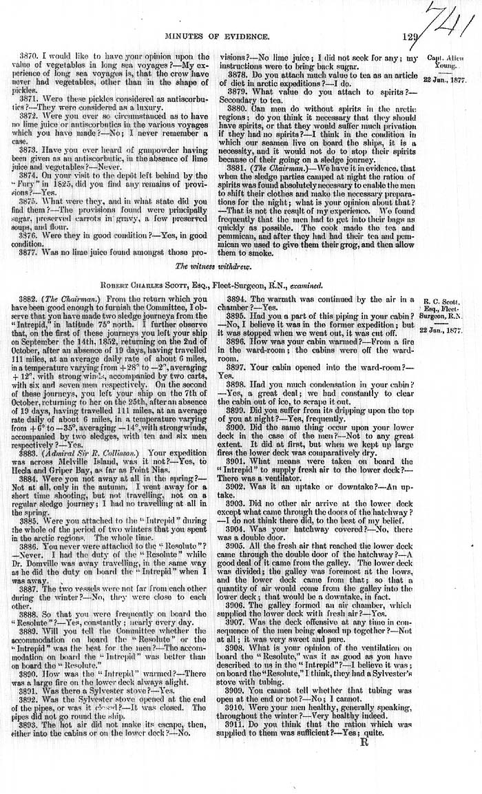 Arctic Blue Books: taylor 1877b, page 129
