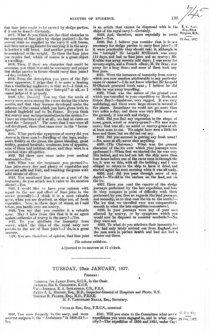 Arctic Blue Books: taylor 1877b, page 133