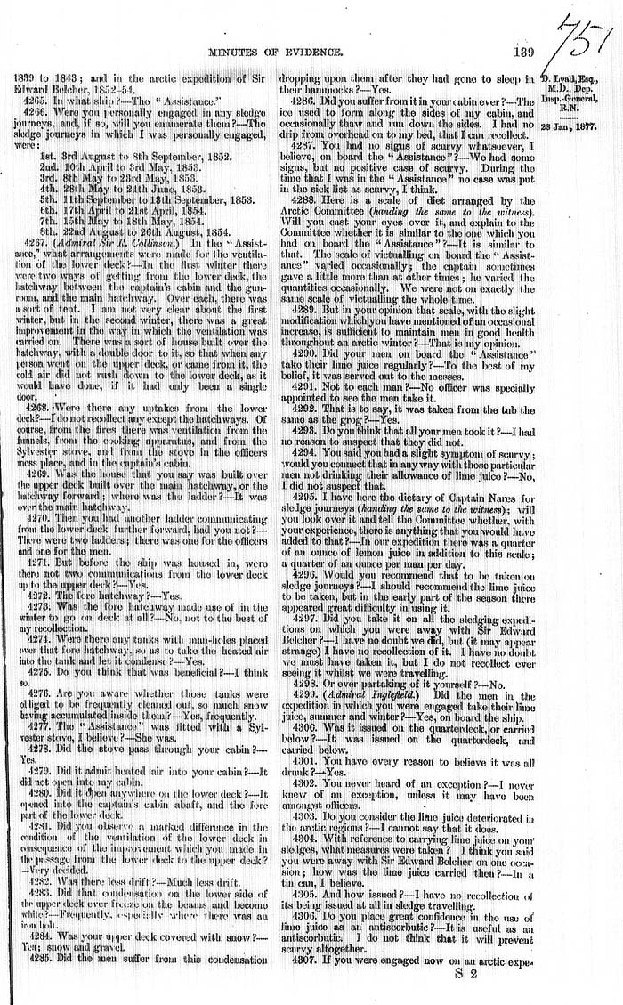 Arctic Blue Books: taylor 1877b, page 139