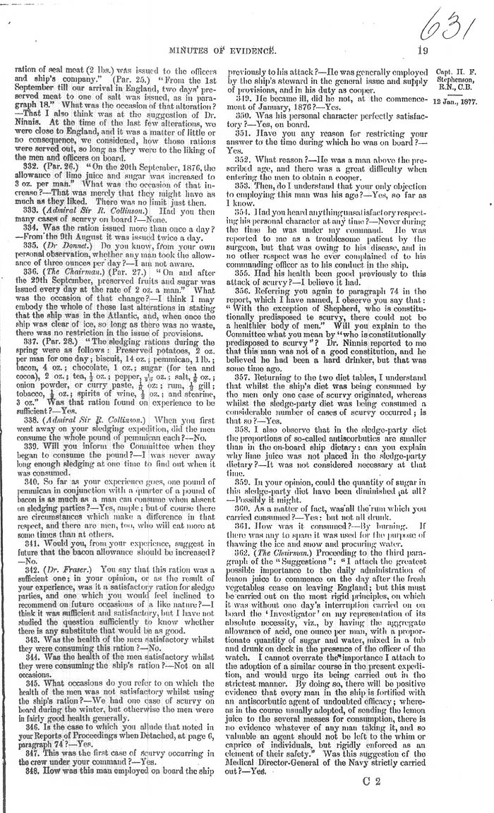 Arctic Blue Books: taylor 1877b, page 19