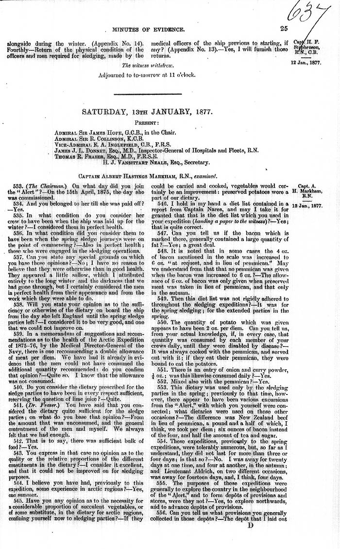 Arctic Blue Books: taylor 1877b, page 25