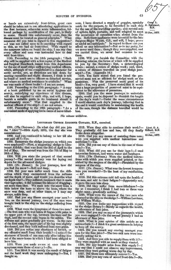 Arctic Blue Books: taylor 1877b, page 45