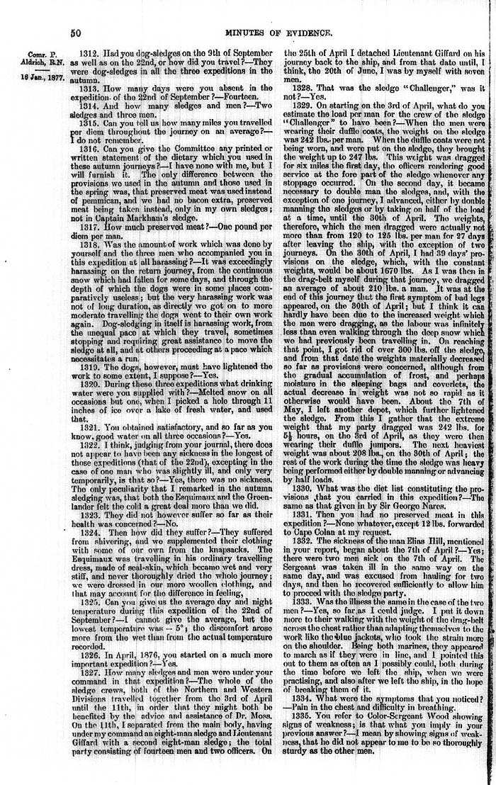 Arctic Blue Books: taylor 1877b, page 50