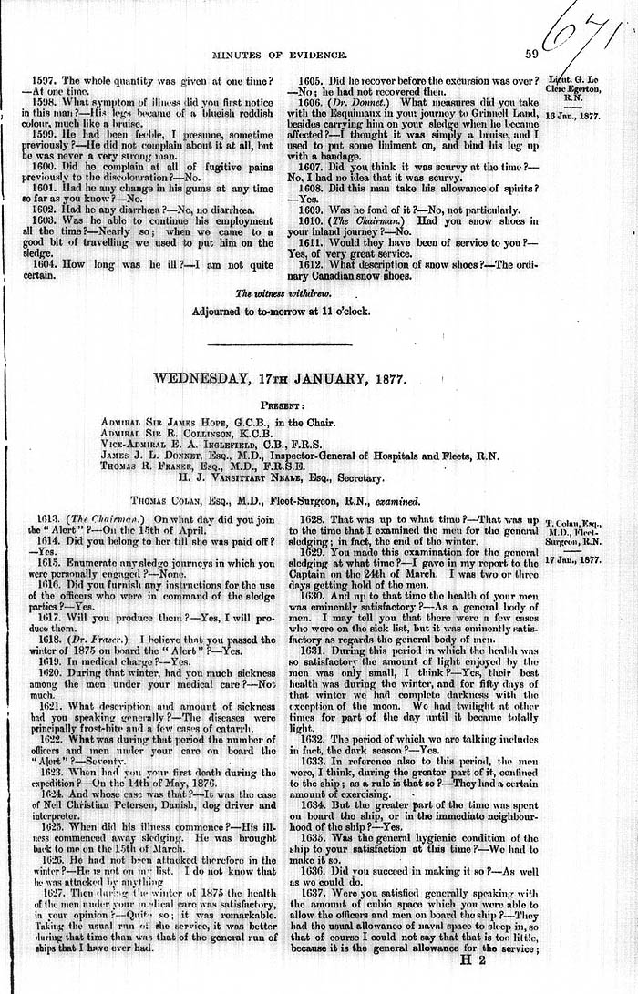 Arctic Blue Books: taylor 1877b, page 59