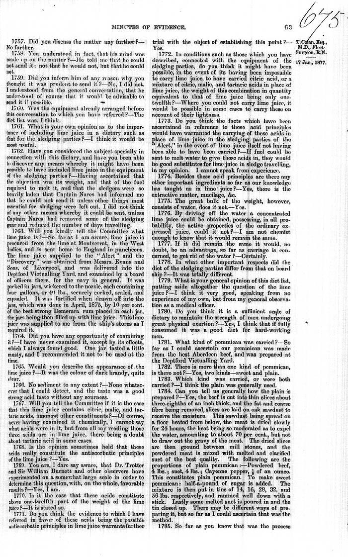 Arctic Blue Books: taylor 1877b, page 63