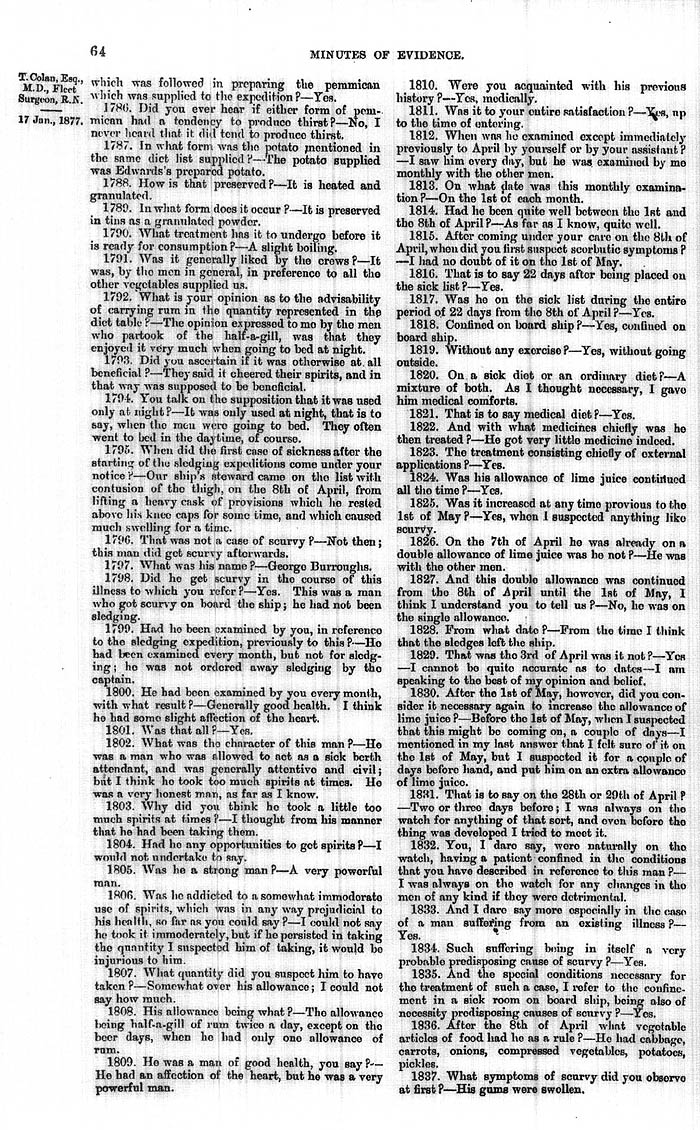 Arctic Blue Books: taylor 1877b, page 64