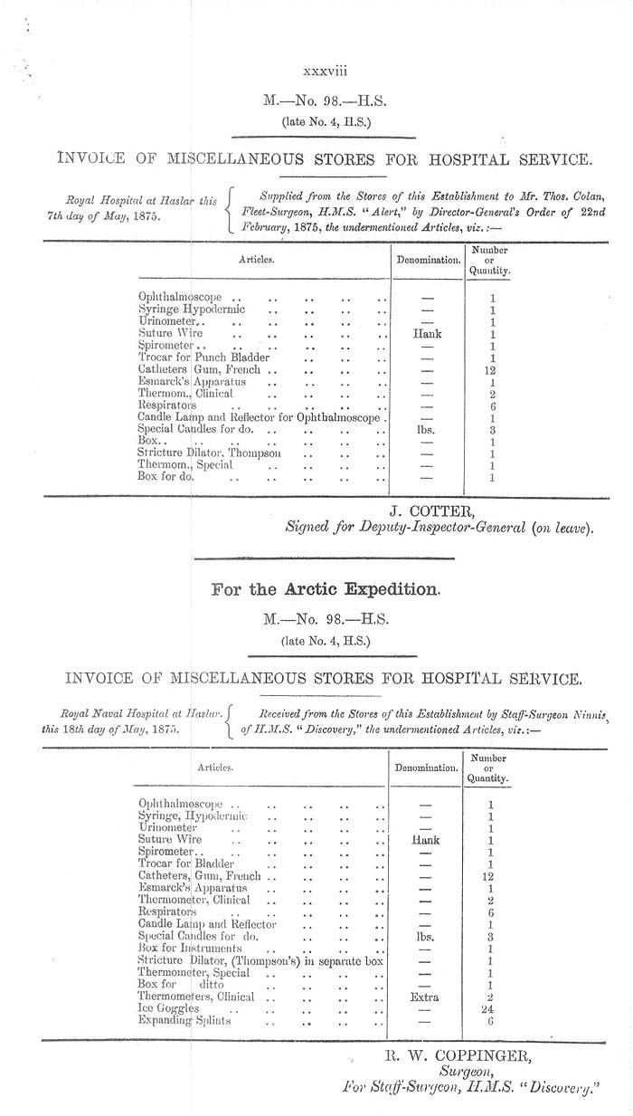 Arctic Blue Books: taylor 1877b, page xxxviii