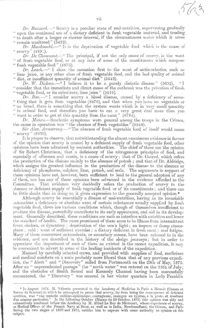 Arctic Blue Books: taylor 1877b, page vii