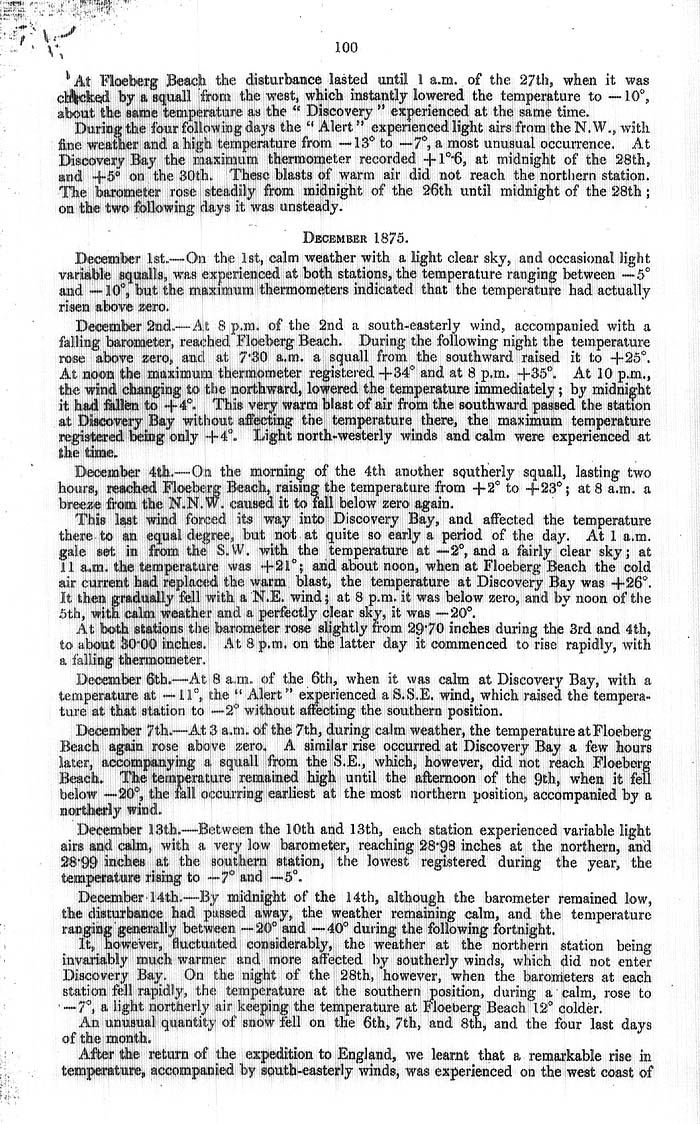 Arctic Blue Books: taylor 1878, page 100